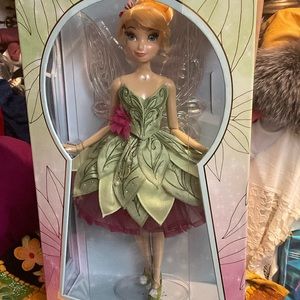 DISNEY PETER PANS 75TH ANNAVERSARY DOLL ‘’’TINKERBELL ‘’’LTD 15.5 in H